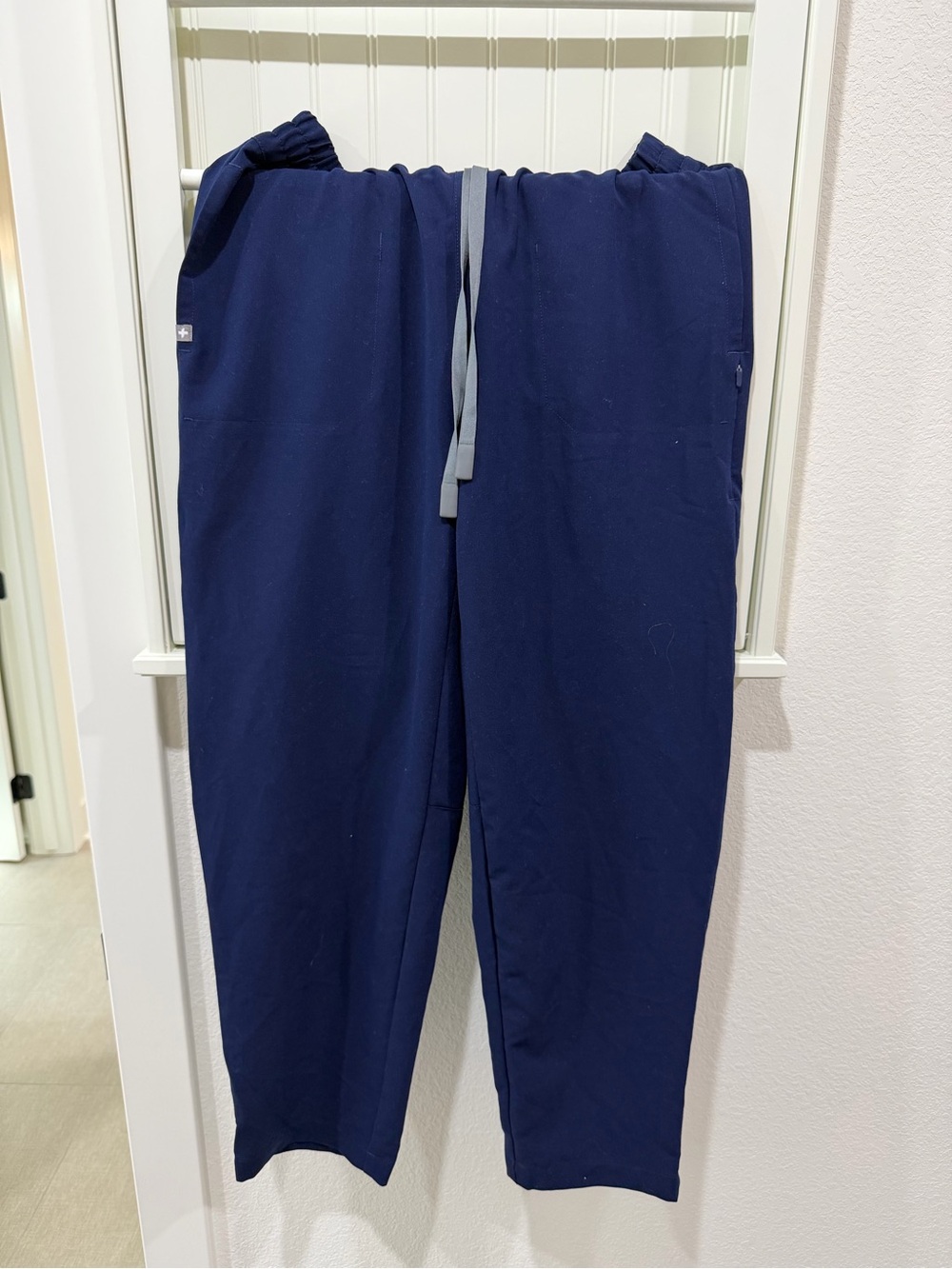 Women’s M/T Navy Blue FIGS Technical Collection Cargo Scrub Pants